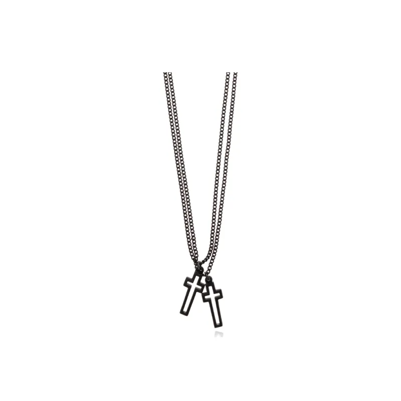 DSQUARED 2 Cross Pendant Jesus Necklace-0