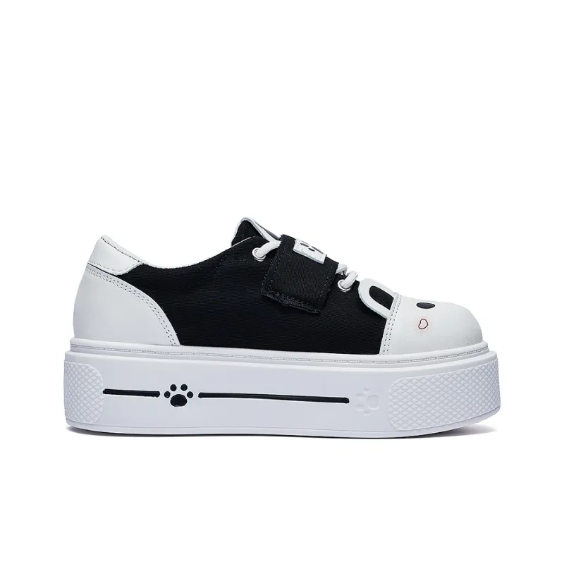 MEXICAN Anti Slip Wear Resistant Low Top Skateboard Shoes Women's-1