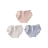 F Set-Floral Cut-Out-White+Pink+Blue (3 Pack)