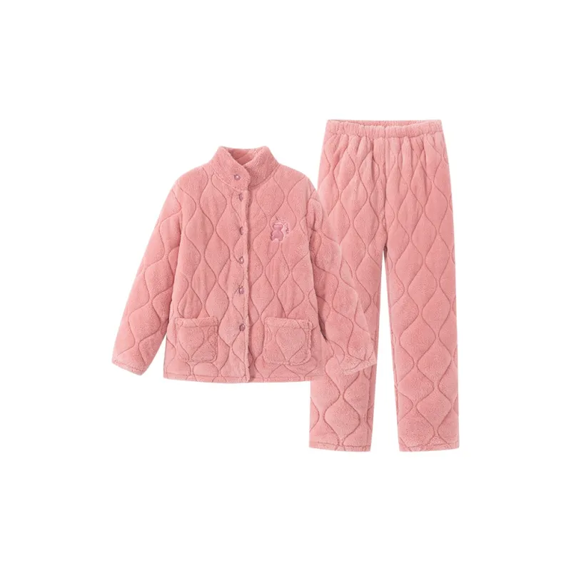 Urban Beauty Pajama Set Women's Cherry Blossom Pink-0