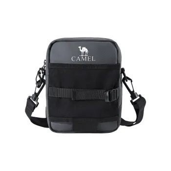 CAMEL Membrana Dermalis Crossbody Bag Unisex Premium Gray/Phantom Black