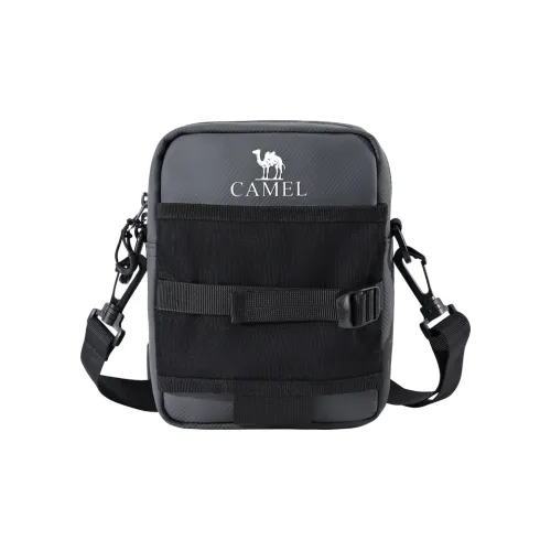 CAMEL Membrana Dermalis Crossbody Bag Unisex Premium Gray/Phantom Black