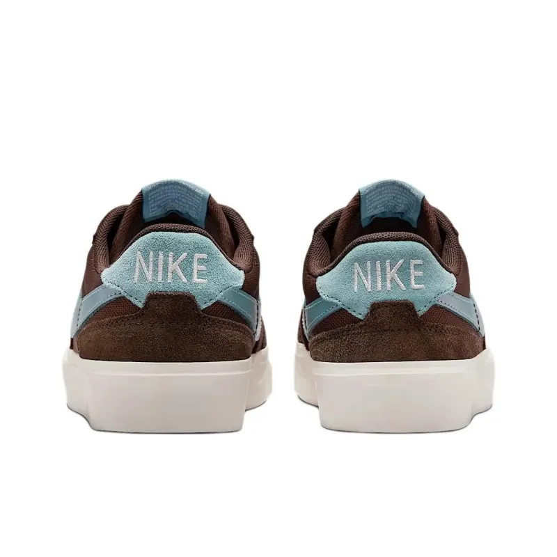 Nike SB Zoom Pogo Anti Slip Wear Resistant Low Top Skateboard Shoes Women's Brown Blue-3