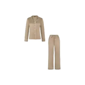 SILKY MIRACLE Pajama Set Women's Brown