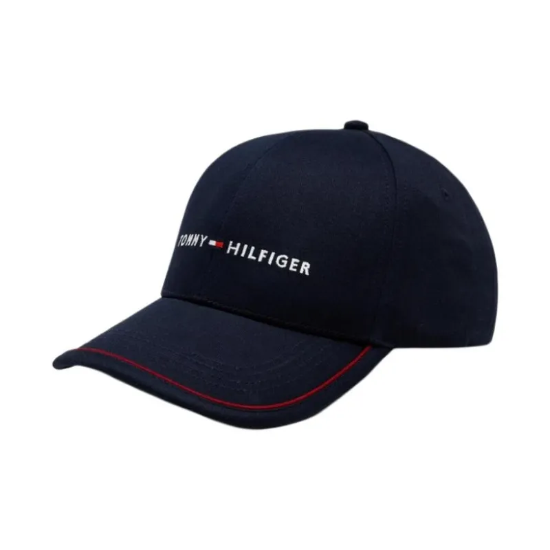 Tommy Hilfiger Cotton Baseball Caps Men's Dark Blue-0