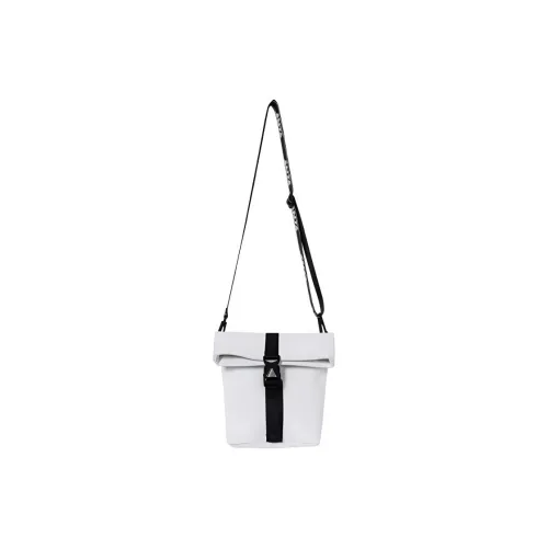 Anta Life Collection PU Cycling Bag Sports Bag Cell Phone Pouch Crossbody Bag Shoulder Bag Unisex Papyrus White
