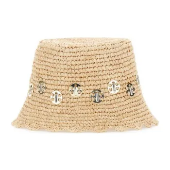 Paco Rabanne Disc Link Detailed Bucket Hat