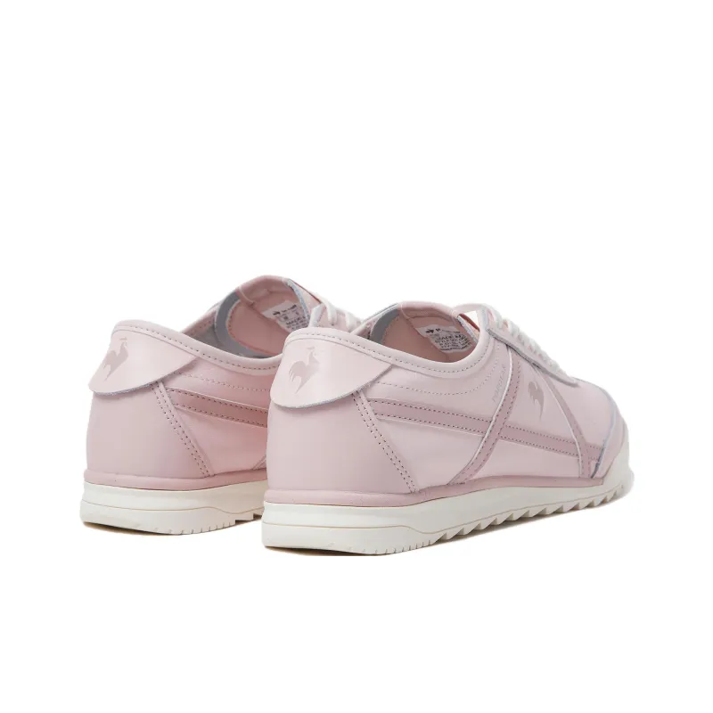 Le Coq Sportif Popolar Classic Anti Slip Wear Resistant Low Top Casual Shoes Women's Pink-3