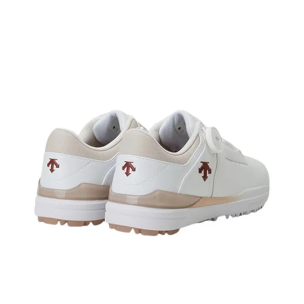 DESCENTE R90 Anti Slip Wear Resistant Low Top Golf Shoes Women's White-2