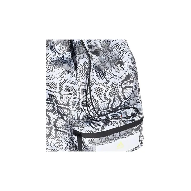 Adidas Polyester Backpack Regular Women's Black White Yellow-4
