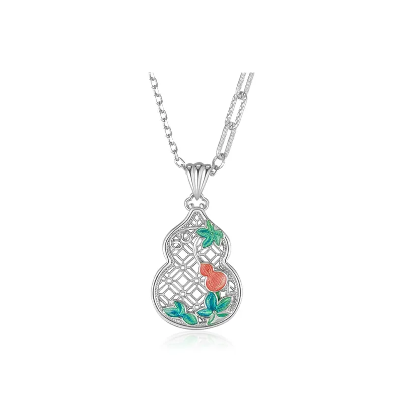 CENTURY&KINDLE 925 Sterling Silver Necklaces Women's-0