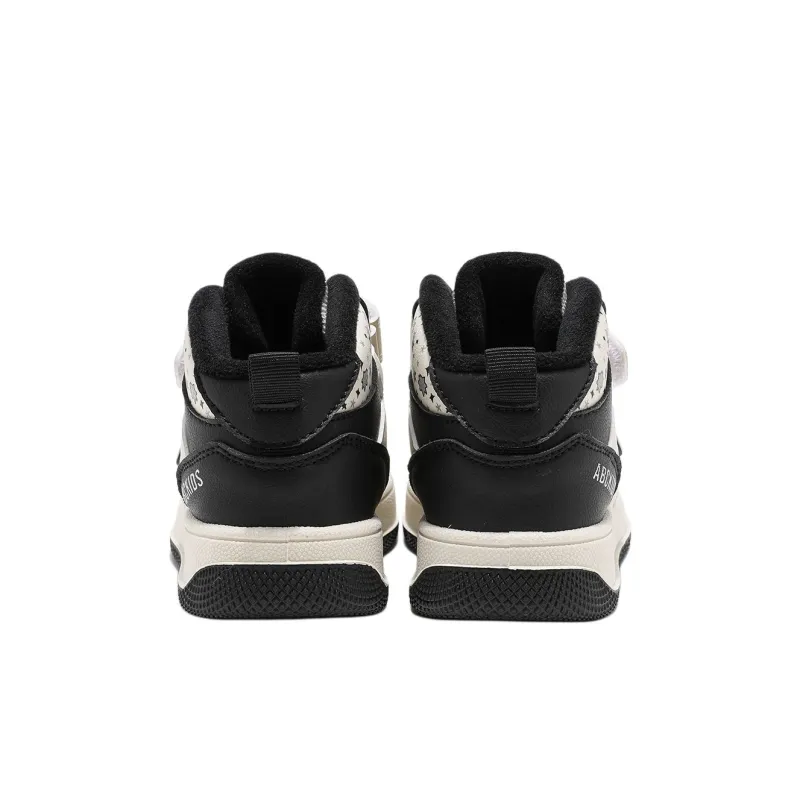 ABC KIDS Slip Resistant Water Resistant Lightweight Cushioning Warm Kids Lifestyle Shoes Beige Black Kids'-3