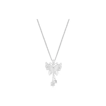 SINO GEM S999 Fine Silver Necklaces Women's