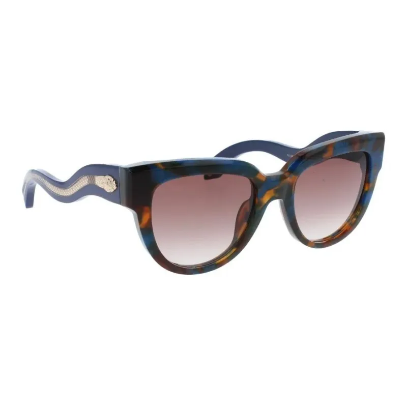 Roberto Cavalli Acetate Cat Eye Sunglasses Women's Blue-2