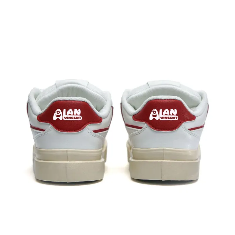 Alan Vincent Cushioning Wear-Resistant Low-Top Skateboard Shoes Women's-2