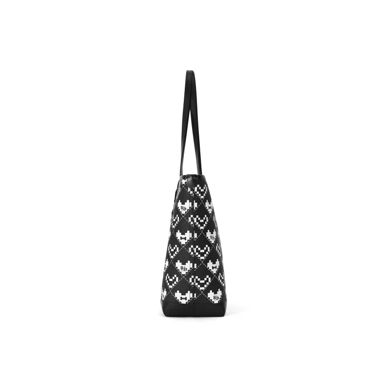 ROSEDAWN PVC Shoulder Bag Tote Regular Women's Pink/Black-7