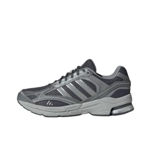 Adidas SPIRITAIN 2.0 Anti Slip Wear Resistant Low Top Chunky Sneakers Unisex Silver Gray