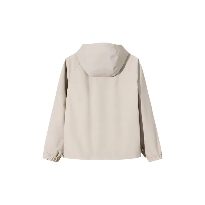 CHAOJIANTA Jackets & Coats Women's Plain Serene Gray-1