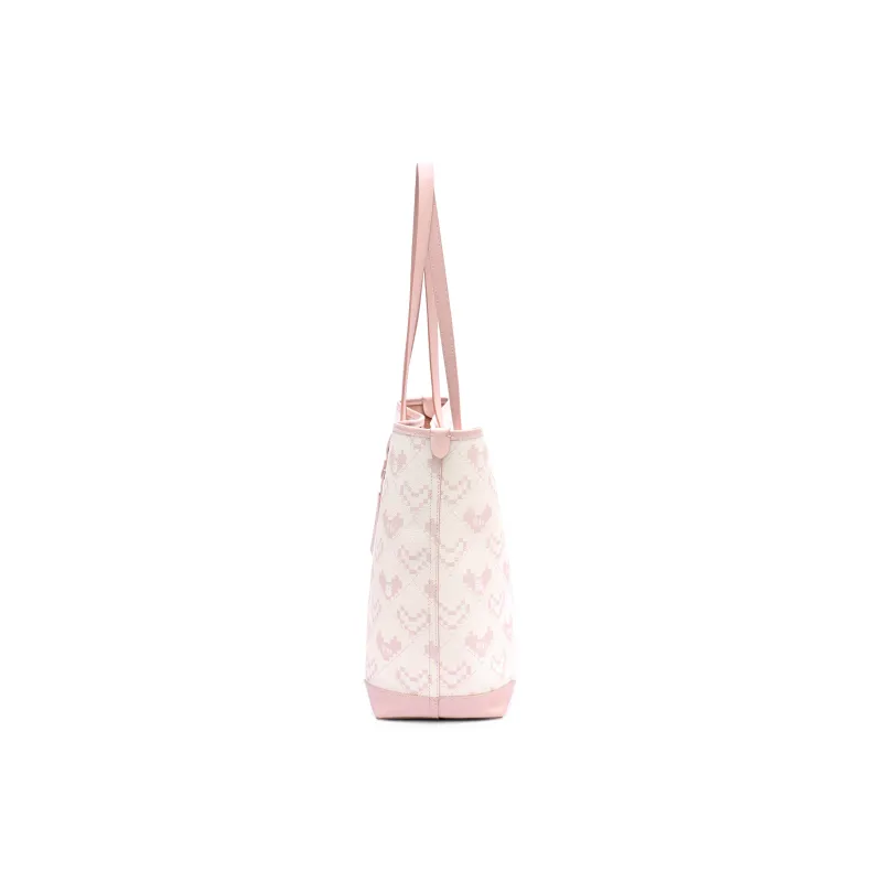ROSEDAWN PVC Shoulder Bag Tote Regular Women's Pink/Black-2