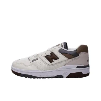 New Balance 550 Sea Salt Dark Mushroom