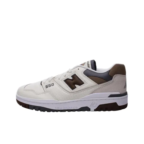 New Balance 550 Sea Salt Dark Mushroom