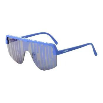 Sting Injection Molded Acetone Irregular Shape Sunglasses Men's Blue