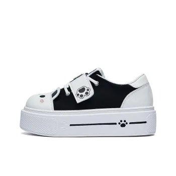 MEXICAN Anti Slip Wear Resistant Low Top Skateboard Shoes Women's