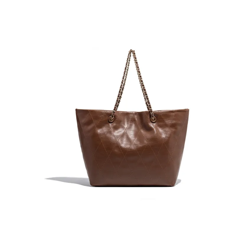 MESUCA Kitty Series PU Tote Bag, Shoulder Bag Regular Women's White/Black/Brown-11