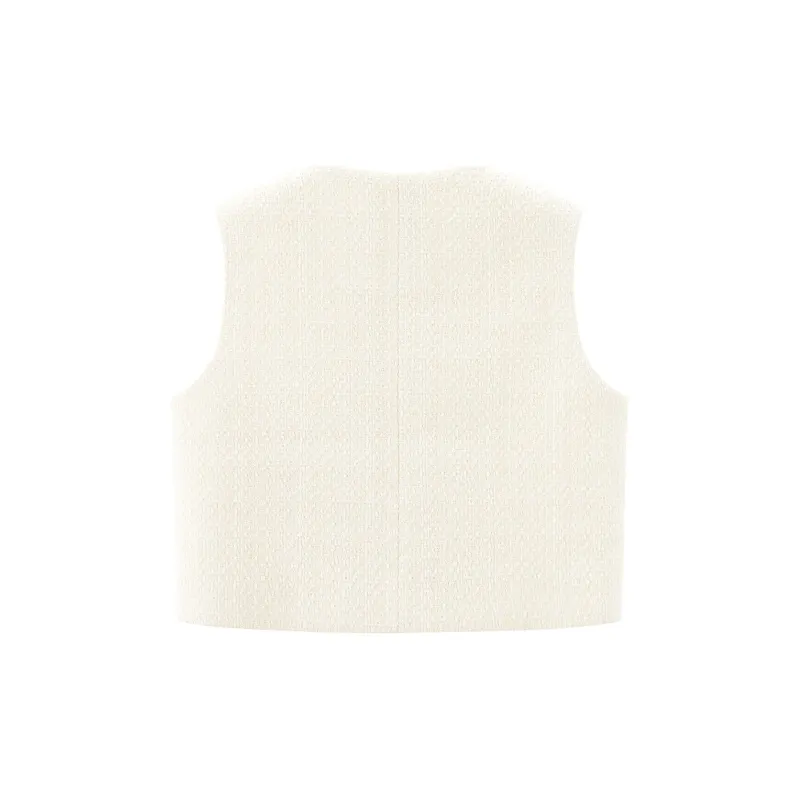 LEDIN Vests Women's Mist White In Stock-1