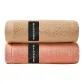 2 Pack (Orange Red Towel *1, Khaki Towel *1)