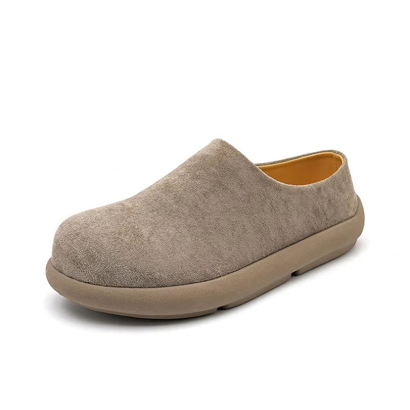 MODENGPAN Rubber Sole Slip Resistant Wrap toe Slippers Unisex-1