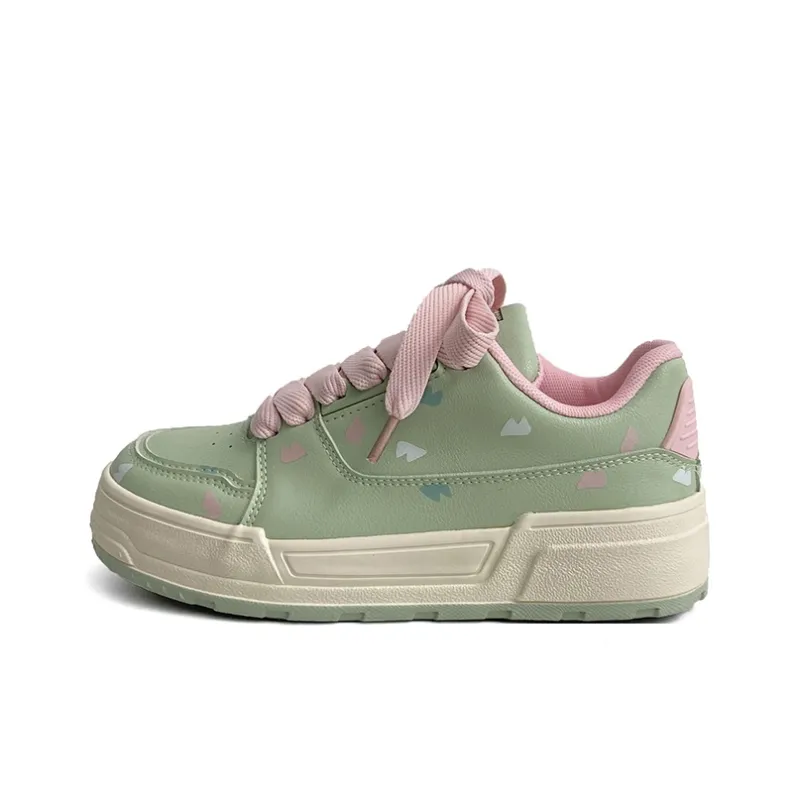 Than Than Me Slip-Resistant Low-Top Skateboard Shoes Women's-4