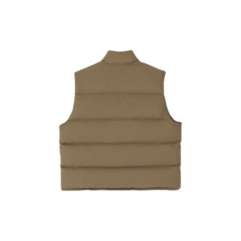 NOTHING WRITTEN Michelin Puffer Vest Down Jacket Women's Beige/Beige-1