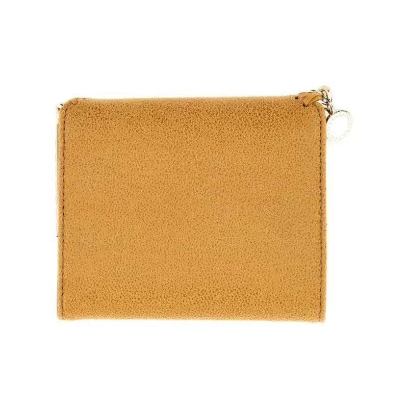 Stella McCartney Falabella Polyester Wallet Women's Orange-1