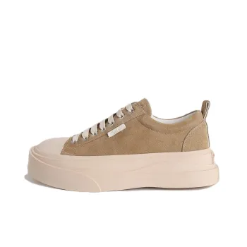 Epide Prefab x MARCHE STUDIOS Slip Resistant Height Increasing Low Top Casual Shoes Unisex Brown