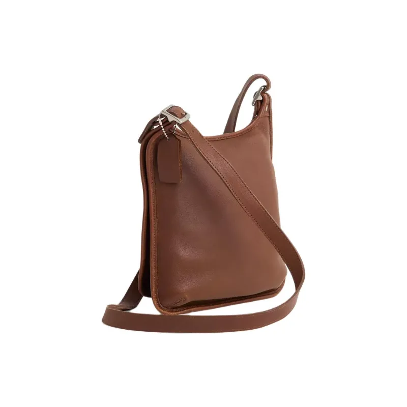 COACH Glove Tanning Crossbody Bag, Shoulder Bag Trumpets Women's Saddle Color-1