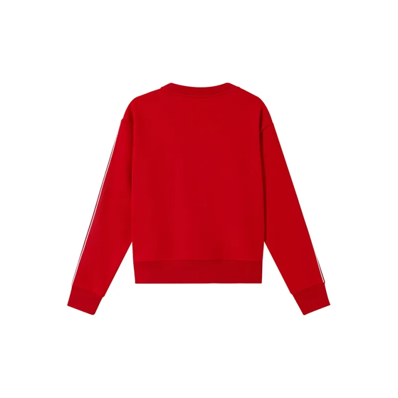 Oudifu Sweatshirts Women's Red-1