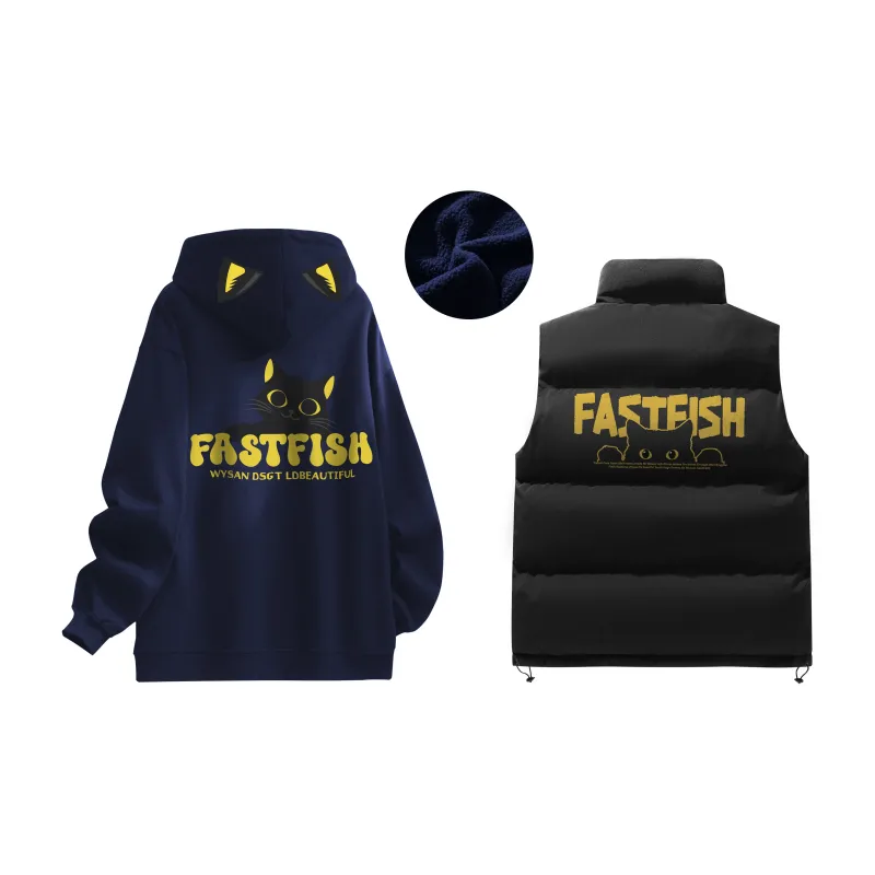 FASTFISH Sweatshirt Sets Unisex-8