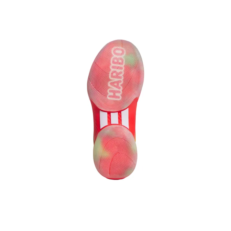 Haribo Goldbears x Adidas Anti Slip Wear Resistant Low Top Children's Basketball Shoes Red Teenagers-6
