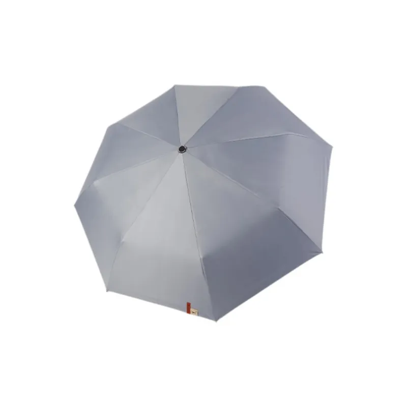 RABBITUU High Value Portable Manual Umbrella Sun Umbrella Foldable Solid Color Dual Use For Sunny And Rainy Days-16