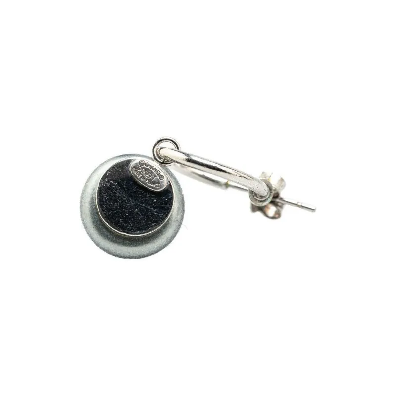 CHANEL 2000 Swing Faux Pearl Push Back Earrings Costume Earrings-2