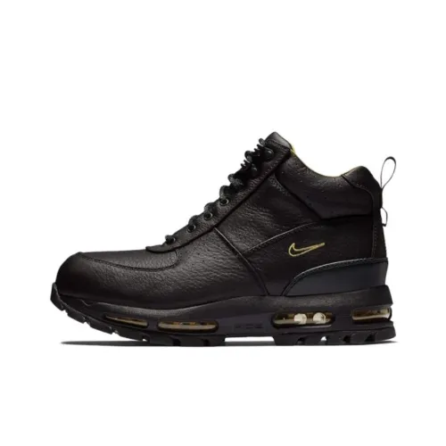 Nike Air Max Goadome Wear Resistant Slip Resistant Short Outdoor Boots Men's Black