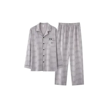 MIIOW Pajama Set Men's Tea Brown