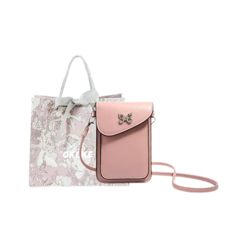OKEKE PU Crossbody Bag Shoulder Bag Regular Women's White/Black/Pink/Red/Blue/Green-8
