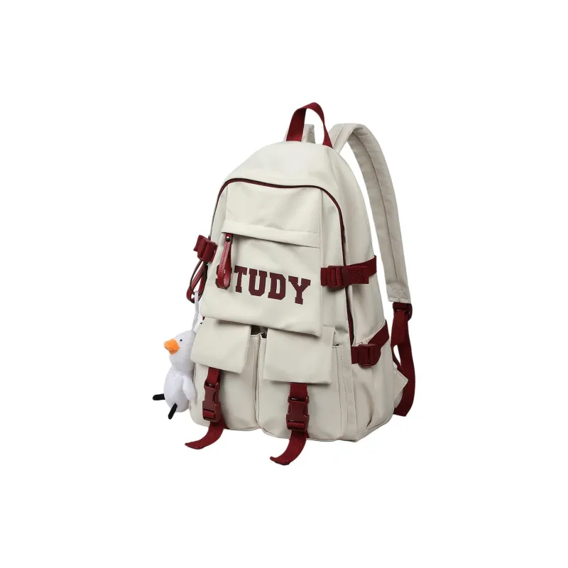 MILLIE'S Fabric Backpack Tubas Women's Ecru-2