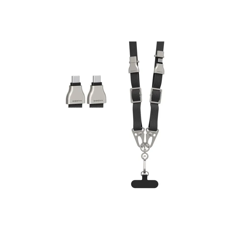 HAIBEISI 80cm 170cm Type c To Type c Lanyard Cable Charging Cable-3