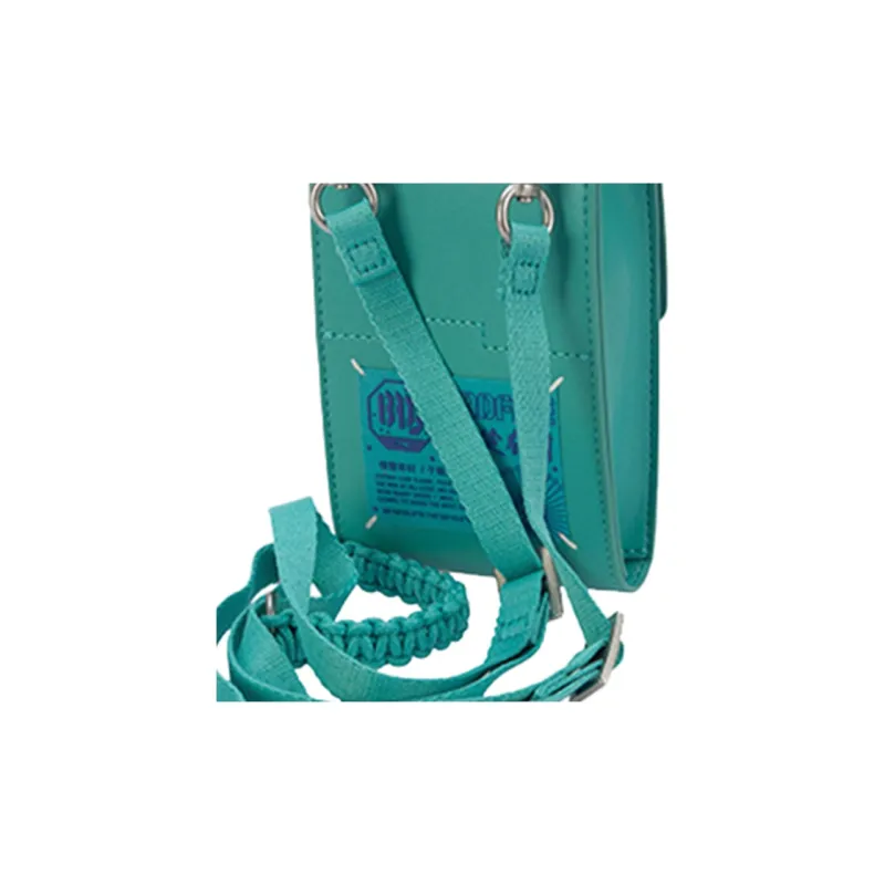 LiNing Synthetic Leather Crossbody Bag Regular Unisex Green-4