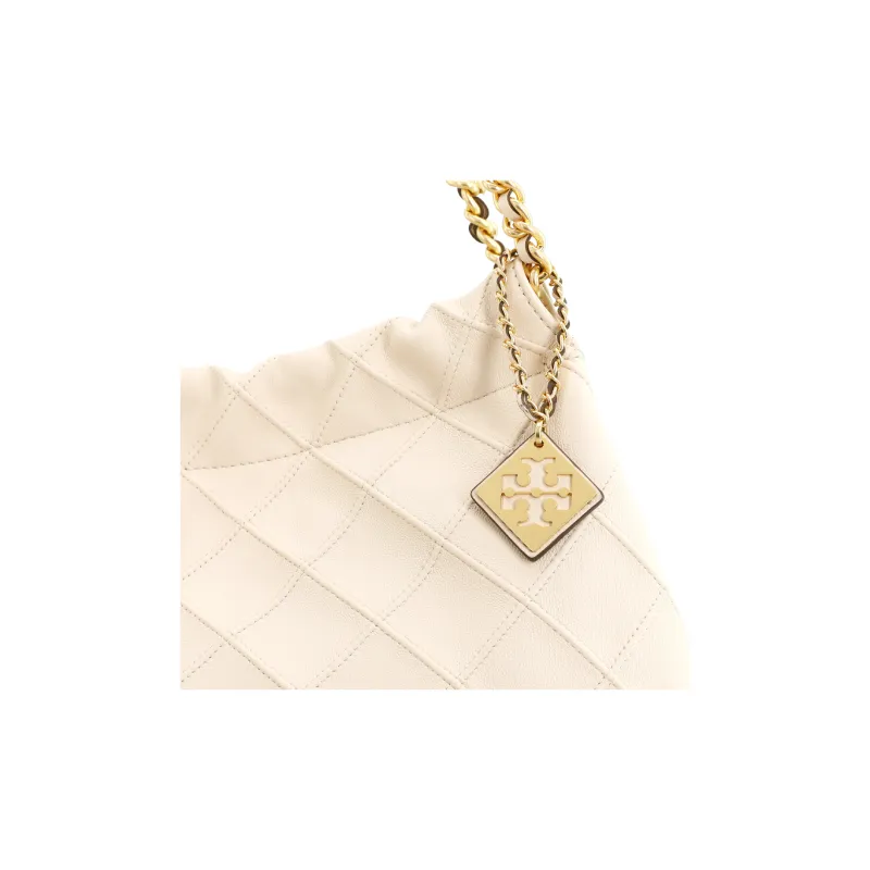 TORY BURCH Leather Handbag, Shoulder Bag Women's Beige-4