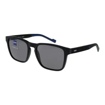 ZEISS Acetate Square Sunglasses Men's Black