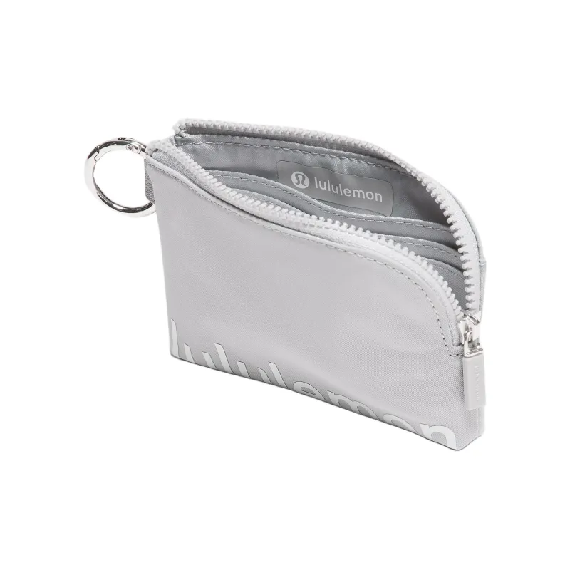 Lululemon Nylon Card Holder Women's Waterdrop Silver-1